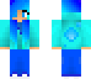blue tomboy hoodie
