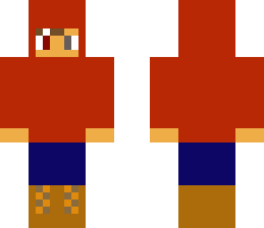 boy in red jaket