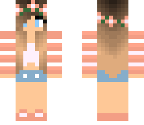 stripy girl