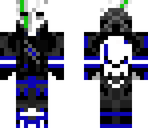 skull blue creep