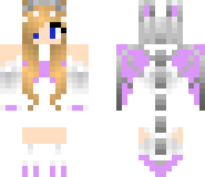 purple dragon girl