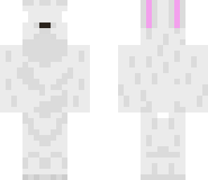 white bunny