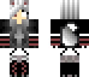 half herobrine vampire wolf girl