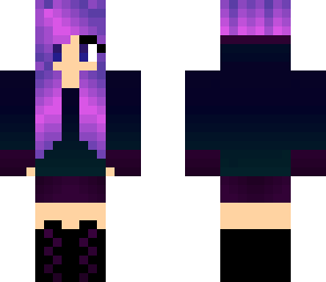 dark hoodie girl