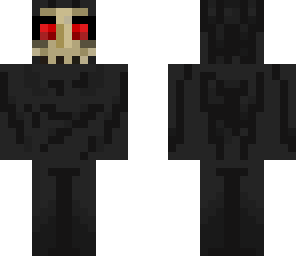 skeleton in a cloak