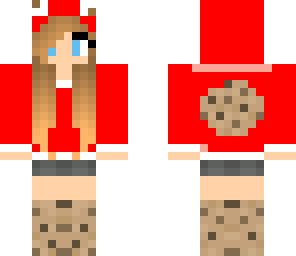 red cookie girl