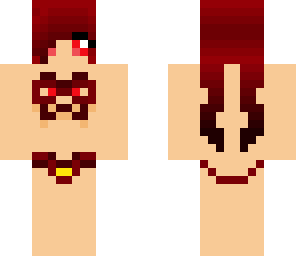 halloween skyrim red armoured girl