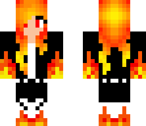 aguus girl fire demon