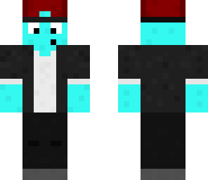 light blue man