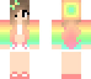 rainbow girl