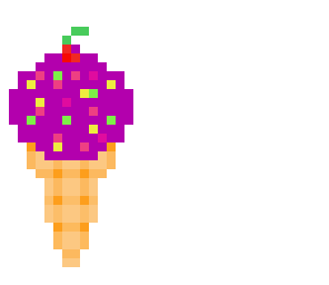 grape flavoured ice cream