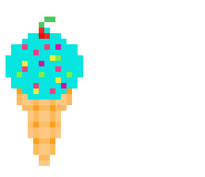 bubblegum flavoured ice cream