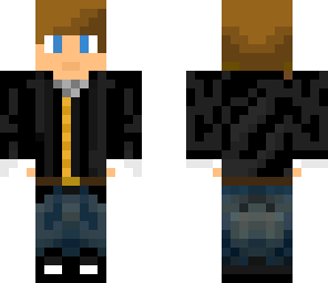 skin leather jacket v-1
