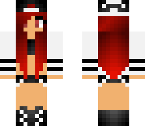 red tomboy girl