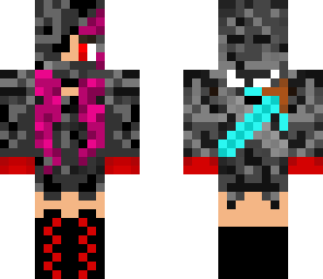 night camo girl assassin