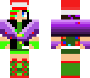 cool christmas girl