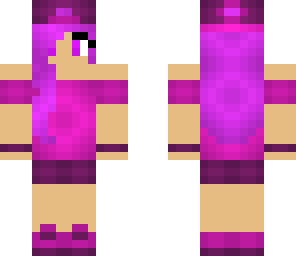 pink and purple girl