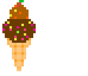 duble choc ice cream