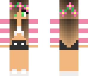 cute pink summer girl