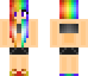 rainbow bikini