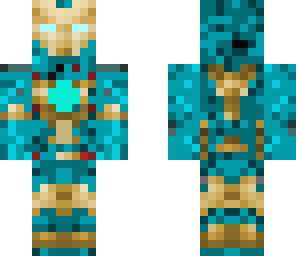 blue iron man