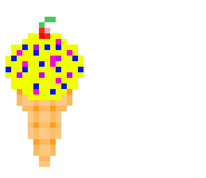 yellow ice