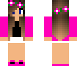 fix of pink autumn girl