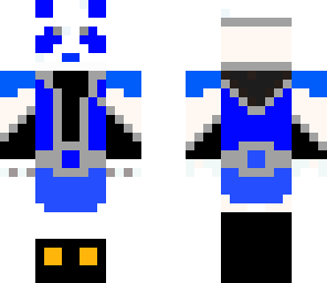 blue panda