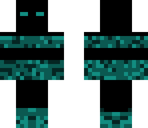 cyan enderman
