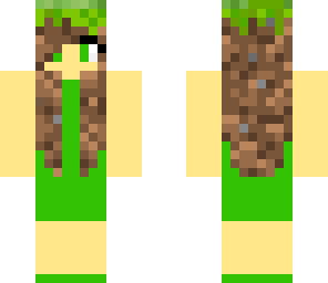 grass block girl