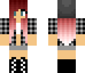 girl with red hair and a hat
