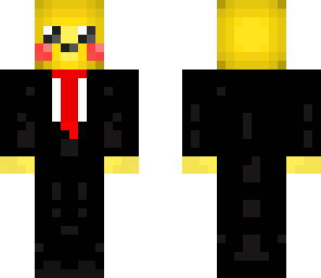pickachu in a suite