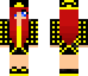 yellow hip hop girl