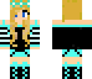 blond and blue