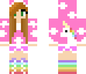 pink unicorn girl
