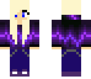 puple electro girl