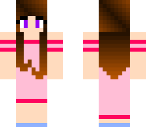 pink dressed girl