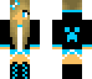 blue creeper girl