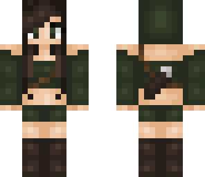 i tried to make an archer girl