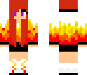 flame girl