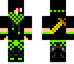 green emo guy