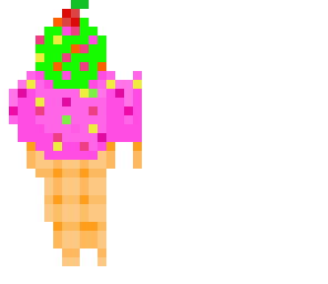 the actual icecream