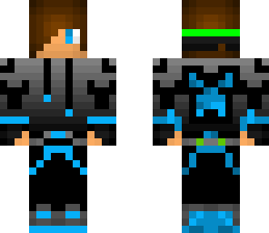high school boy blue