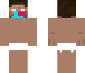 herobrine's noob baby