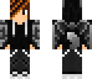 black fox boy with wings