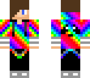 rainbow panda boy - updated