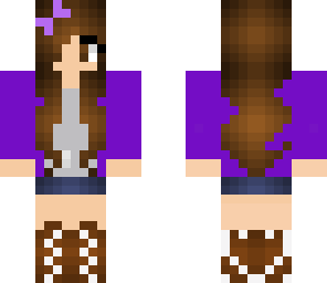 purple girl