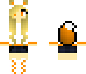 orange fox girl