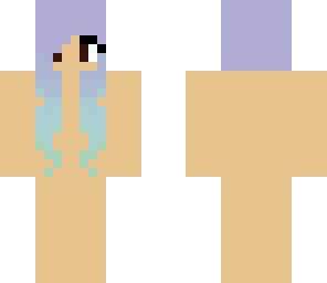 blue ombre skin base