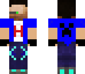 herobrine con audifonos